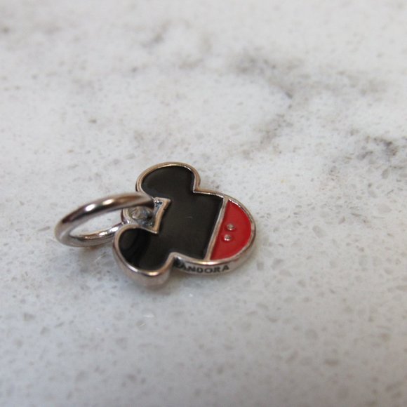 Pandora Silver Tiny Mickey Mouse Charm! - Picture 3 of 7